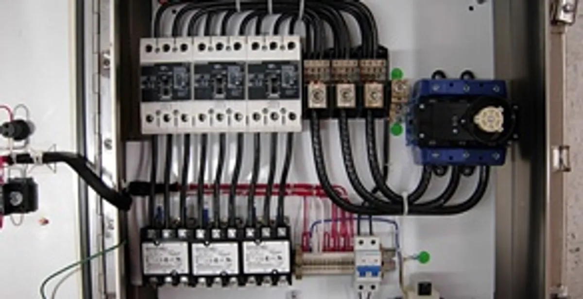 Electrical panel installation with organized circuit breakers and wiring in Sacramento, CA