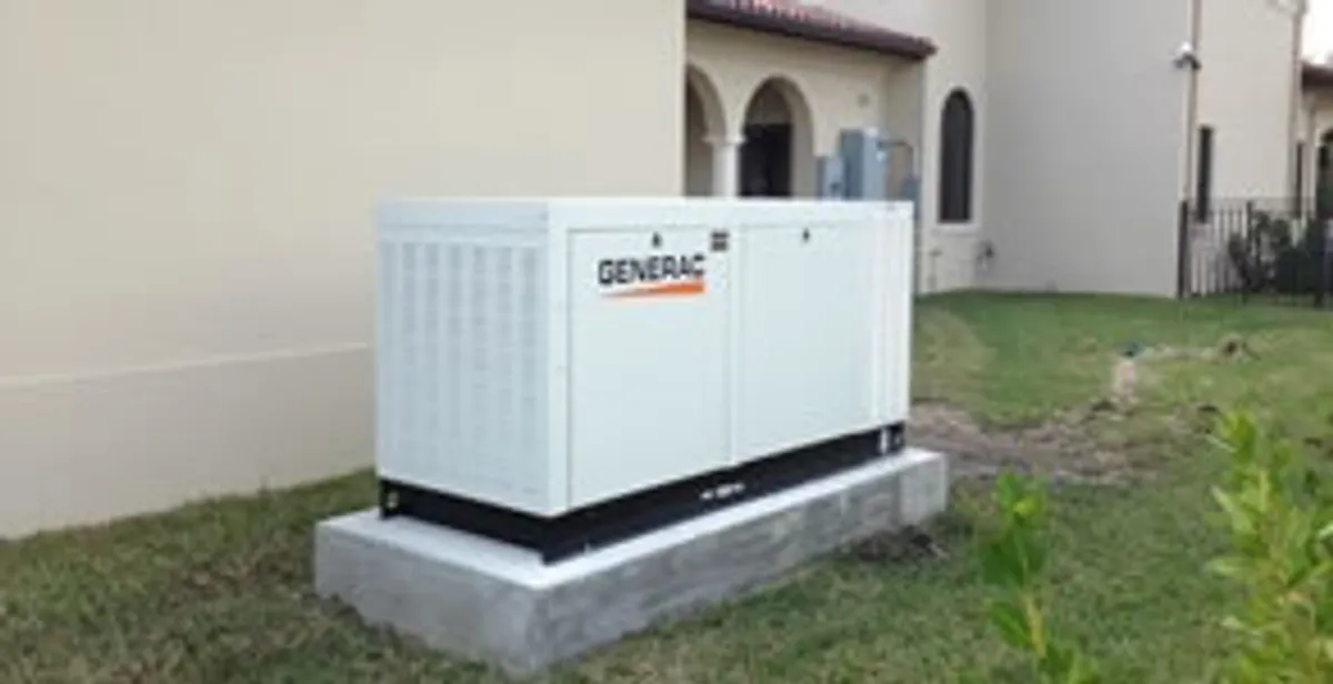 generator installation service showing standby generator professionally installed for residential power backup in Sacramento, CA