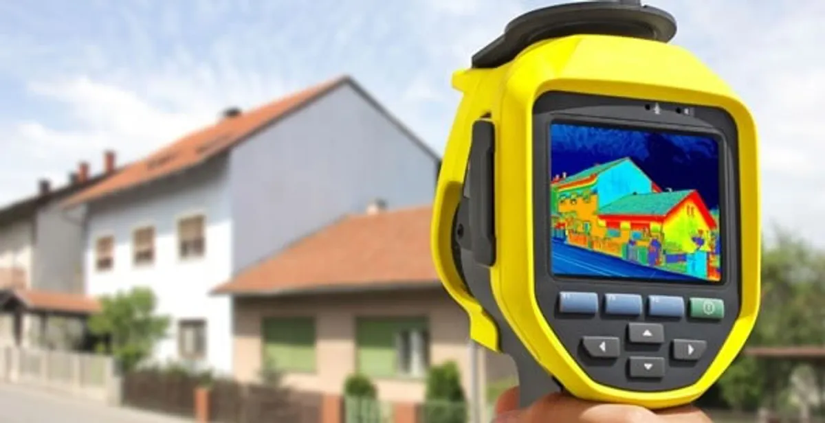 home energy audit service performing exterior thermal inspection to identify energy loss in Sacramento, CA