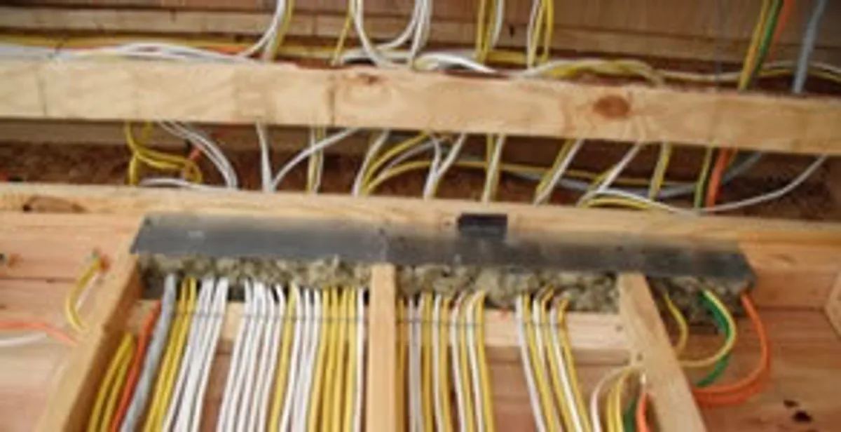new construction wiring services with organized electrical rough-in performed by licensed electricians in Sacramento, CA